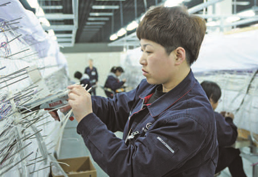 双手织就航空梦——记全国三八红旗手、心博官方网页版_心博（中国）沈飞线束厂技师郑秋菊